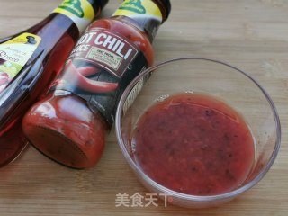 甜辣大虾的做法步骤：2