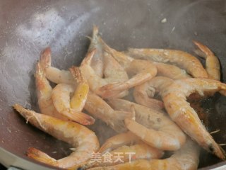 甜辣大虾的做法步骤：4