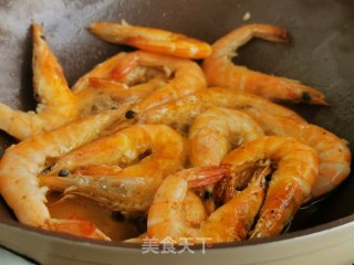 甜辣大虾的做法步骤：5