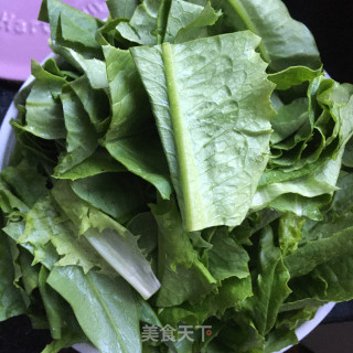 爆炒油麦菜的做法步骤：3