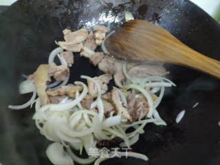 洋葱孜然鸡肉的做法步骤：6