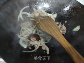 洋葱孜然鸡肉的做法步骤：8