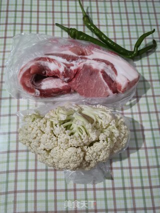 辣炒花椰菜的做法步骤：1