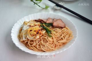 葱油叉烧拌面的做法步骤：7