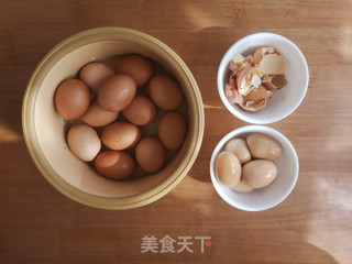 隔水蒸制茶蛋的做法步骤：6