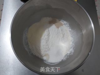 鲜奶蔓越莓吐司（冷藏发酵法）的做法步骤：2