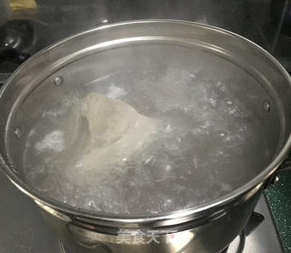 水煮咸肉的做法步骤：5