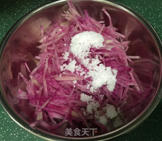萝卜丝拌海蜇的做法步骤：5