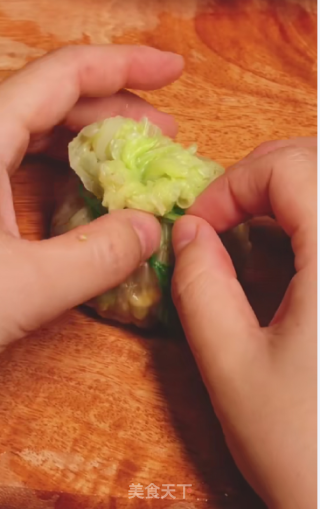 年夜饭----百财福袋的做法步骤：7