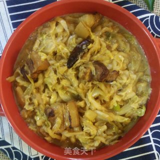 红焖肉炖酸菜的做法步骤：10