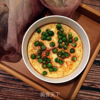 青豆蒸蛋的做法步骤：9