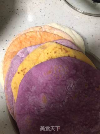 彩色饼的做法步骤：9