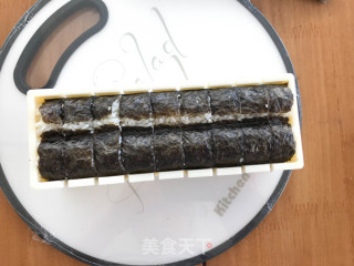 牛肉肠米饭披萨的做法步骤：7
