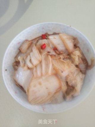 酸辣白菜的做法步骤：6