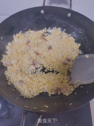 普普通通蛋炒饭的做法步骤：7