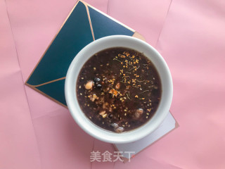 桂花杂粮熟谷米粥的做法步骤：6