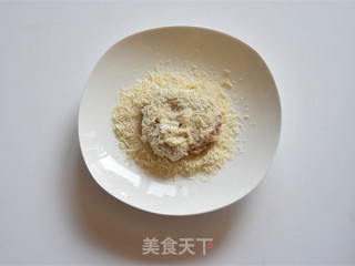 白皮饼汉堡的做法步骤：7