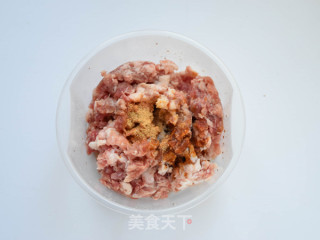 香煎肉饼的做法步骤：2