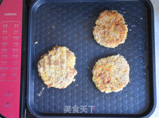 香煎肉饼的做法步骤：8