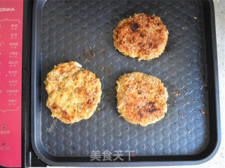 香煎肉饼的做法步骤：9