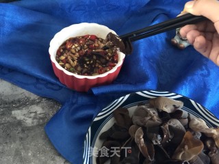 蘸水木耳的做法步骤：6