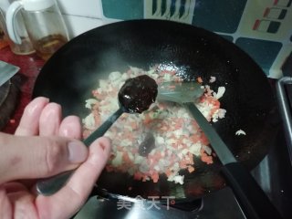 菜花胡萝卜卤拌面的做法步骤：5