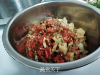 菜花胡萝卜卤拌面的做法步骤：7