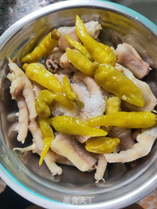 家庭版泡椒凤爪的做法步骤：6