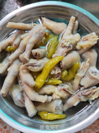 家庭版泡椒凤爪的做法步骤：7