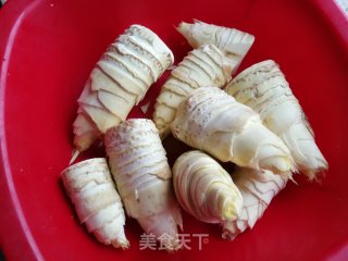 冬笋炒回锅肉的做法步骤：2
