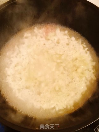 火腿卷心菜疙瘩汤的做法步骤：8