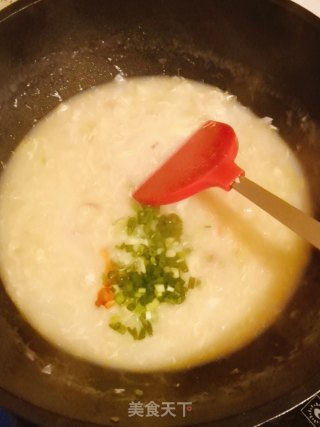火腿卷心菜疙瘩汤的做法步骤：9
