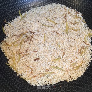 姜丝炒米的做法步骤：5