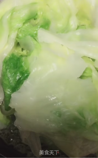 年夜饭----白灼生菜的做法步骤：4