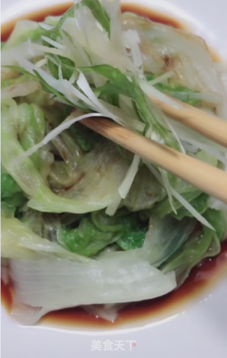年夜饭----白灼生菜的做法步骤：7