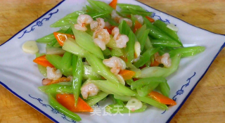年夜饭----西芹腰果炒虾仁的做法步骤：13
