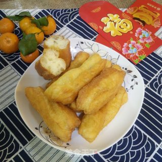 牛奶小油条的做法步骤：17