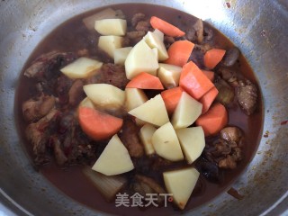 家常大盘鸡的做法步骤：7