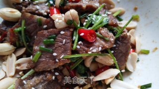 凉拌麻辣牛肉的做法步骤：7