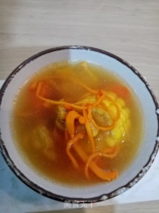 虫草花排骨汤的做法步骤：5