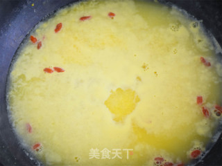鲜玉米糊糊的做法步骤：7