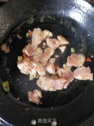 白菜肉片炒米粉的做法步骤：5