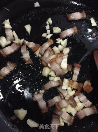 荞头叶炒烧肉的做法步骤：7