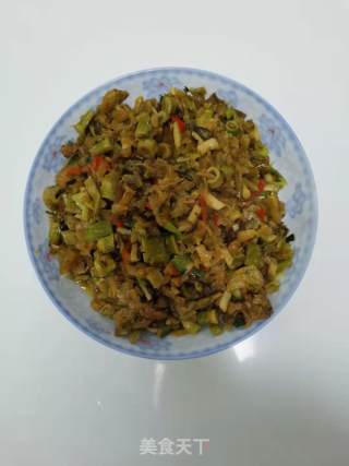 雪菜肉丝炒春笋的做法步骤：7