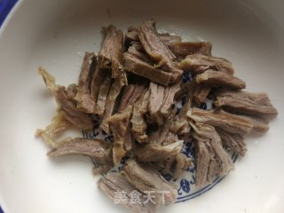 凉拌羊肉的做法步骤：4