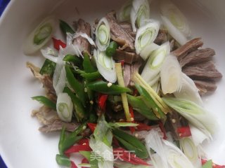 凉拌羊肉的做法步骤：5