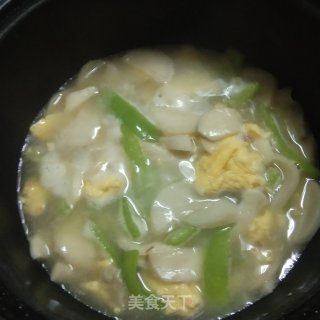 鸡蛋杏鲍菇荞麦面的做法步骤：7