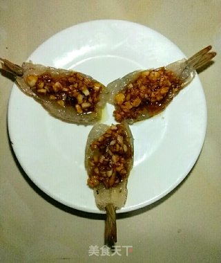 蒜蓉蒸虾的做法步骤：6