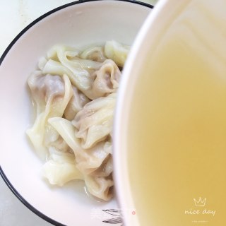 鸡汤小馄饨的做法步骤：12