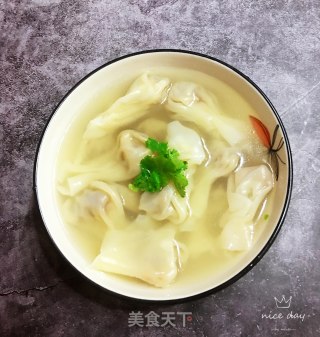 鸡汤小馄饨的做法步骤：13